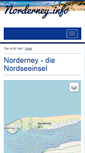 Mobile Screenshot of norderney.info